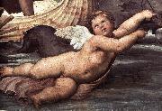 RAFFAELLO Sanzio The Triumph of Galatea (detail) painting